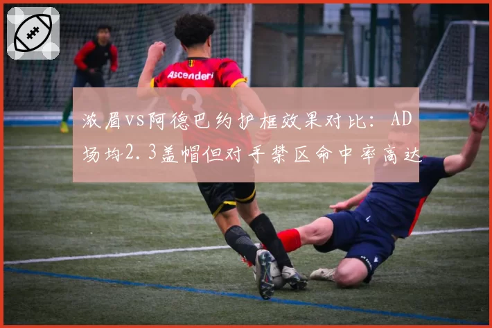浓眉vs阿德巴约护框效果对比：AD场均2.3盖帽但对手禁区命中率高达58%